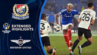 Yokohama Marinos vs Bangkok United Extended Highlights  AFC Champions League  CBS Sports Golazo [upl. by Luthanen]