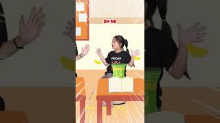 Bé học tiếng Anh qua hoạt hình không ăn vụng Sneaked a snack  Videos and cartoon for baby shorts [upl. by Gudrin]