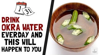 Health Benefits Of Okra Water  Soaked Okra Water Benefits  Drinking Okra Water Benefits [upl. by Daenis]