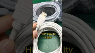 Manufacturing customized hdmi Ethernet rj45 cables [upl. by Arek]