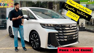 Toyota Vellfire Executive Lounge Luxurious MPV Updated Model  Full Review [upl. by Calypso]