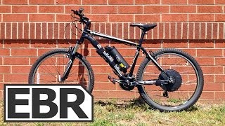 Falco Hx 500 Electric Bike Kit Video Review  17k [upl. by Idieh]