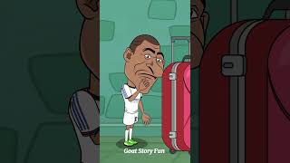 Ronaldo Helps Gianni Infantino Escape From The Suitcase Of Mbappe [upl. by Flodur]