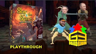 Our Most Epic Quest Slay The Spire Boardgame  Playthrough [upl. by Suiddaht]