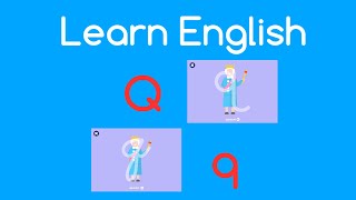 Learn English Q  Lingokids English for kids Cursive Tracing Learn Alphabet  Episode 17 [upl. by Arrat]