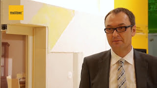 Multipor  VideoInterview mit Vertriebsleiter Matthias Hofmann auf der quotFarbe 2013quot [upl. by Gerardo]