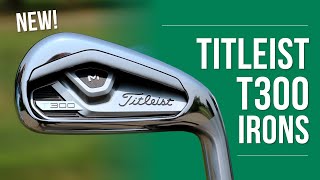 THE ULTIMATE GAME IMPROVEMENT IRON  The New Titleist T300 [upl. by Humfried864]