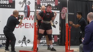 Yannick Samuel 18 years old  570KG total 93KG [upl. by Clarisse406]