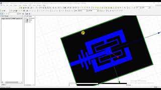 multiband antenna design 1×2 1×4 results operating at 08GHz09GHz24GHz38GHz58GHz in hfss [upl. by Nnyleahs]