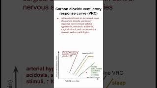 Carbon dioxide ventilatory response curve VRC [upl. by Ettenahc]