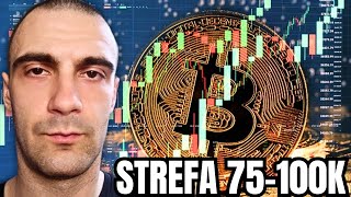 🚨PUŁAPKA STREFY 75100K ZA BTC [upl. by Orrocos]