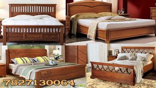 Letest Teak Wood Bed Design  Modern Bed Design  Luxury Bed Design  king Size Bed design [upl. by Jasper]