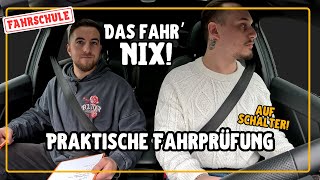 Praktische Fahrprüfung Simulation mit Schaltwagen [upl. by Aicilihp]