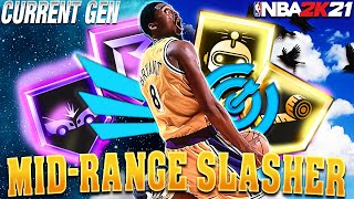 8 KOBE BRYANT MIDRANGE SLASHER BUILD NBA 2K21 CURRENT GEN [upl. by Bonilla]