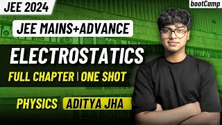 Electrostatics JEE Mains  Advanced One Shot  BootCamp  Invisible Mechanics [upl. by Tova]