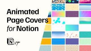 Animate Notion Page Covers [upl. by Gensmer]