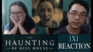 The Haunting of Hill House 1X1  quotSteven Sees a Ghostquot  REACTION [upl. by Camfort]