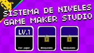 Tutorial NivelesP1 Como hacer un sistema de desbloqueo de niveles en Game Maker Studio 1 y 2 [upl. by Avik]