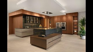 Laguna Showroom Kitchen Display Warm Wood amp Black Stone  eggersmann Kitchens  Home Living [upl. by Aihsad203]