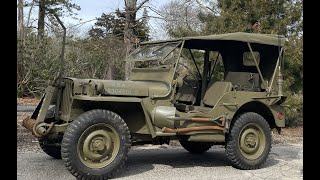 FINAL 1942 Willys Jeep MB [upl. by Seravart]