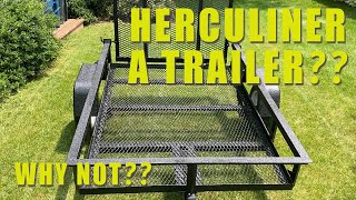 Herculiner on a Utility Trailer Why Not [upl. by Adi]