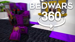 Bedwars in 360°  Hypixel [upl. by Carolee]