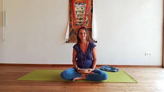 Impulsvideo mit Tara Mantra aus dem Yoga Retreat im Aufatmen [upl. by Ardnasirk]