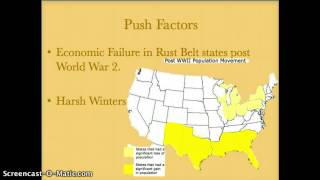 Migration from the Rust Belt to the Sun Belt [upl. by Yeldahc]