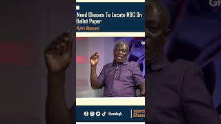 Sofo Kyiri Abosom mocks NDC no8 spot on the ballot papershortsfeed 🤣🤣🤣🤣 [upl. by Helfant]