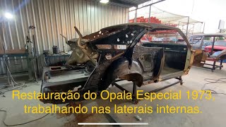 RESTAURAÇÃO DO OPALA ESPECIAL 1973 ROSÉ METÁLICO EP 09 [upl. by Kerstin506]