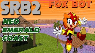 SRB2 Mod NEO Emerald Coast 12 FoxBot with Ghost Race Trip Gameplay [upl. by Darya]