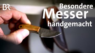 Handgemachte Messer im Einsatz in der Küche  Zwischen Spessart und Karwendel  BR [upl. by Raila]