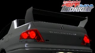 Wangan Midnight PS2  Mitsubishi Lancer Evolution VII Gameplay [upl. by Stiruc]