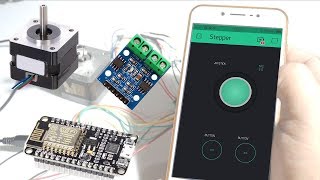 How to control Stepper motor using L9110 driver module with NodeMCU [upl. by Neelyaj]