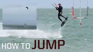 How to Jump KITESURFING [upl. by Fromma744]