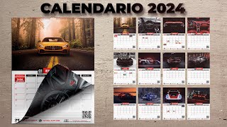 DESCARGAR CALENDARIO 2024 12 MESES MAGNETO STUDIOS [upl. by Stillmann]