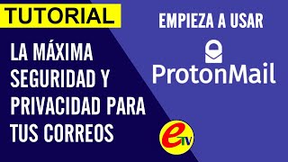 ✅ PROTONMAIL CREAR CUENTA DE CORREO CON MAXIMA SEGURIDAD Y PRIVACIDAD TUTORIAL [upl. by Odlanra185]