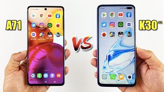 Samsung A71 vs Xiaomi Redmi K30 5G Speed Test [upl. by Eecats]