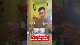 Wellcore Creatine Monohydrate Flavour amp Unflavour creatine supplements corefitlab shorts viral [upl. by Ilanos]