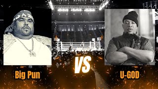 Big Pun vs UGod  Top of New York [upl. by Lletnahs164]