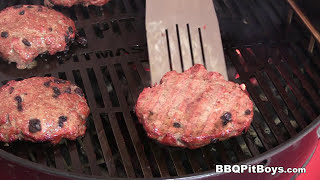 How to Grill Strip Steak Burger  Recipe [upl. by Tamas]