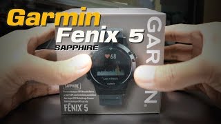 รีวิว Garmin Fenix 5 Sapphire [upl. by Lecroy]