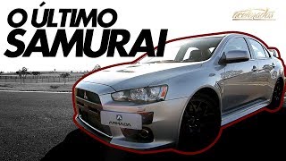 LANCER EVO X DE 500 CV VIRA UM TEMPORAL NA PISTA  VOLTA RÁPIDA C RUBINHO 130  ACELERADOS [upl. by Delmor]