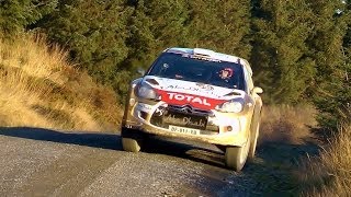 Wales Rally GB 2013 test Robert Kubica [upl. by Feledy]