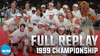 Penn State vs Stanford 1999 NCAA volleyball championship  FULL REPLAY [upl. by Dorion]