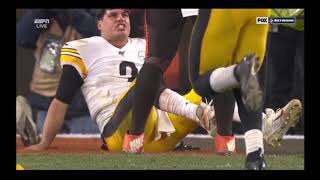 Browns vs Steelers FULL fight  Myles Garrett Mason Rudolph  Thursday Night Football [upl. by Jinny188]