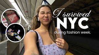 I survived NYC during fashion week [upl. by Axia541]