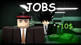 I Got A JOB In The Strongest Battlegrounds Roblox [upl. by Brier]