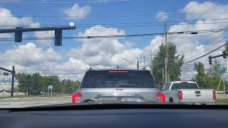 Driving on Garfield Road in Macomb Township Michigan From 22 Mile Road to 25 Mile Road [upl. by Dumm694]