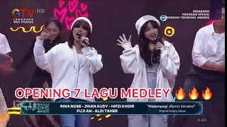 MUMET BAWAIN MEDLEY 7 LAGU 🔥🔥🔥  INDONESIAN TRENDING AWARD 2023 fuji rinanose ririndrums [upl. by Fraya794]